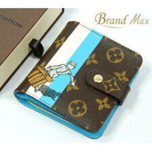Louis Vuitton Monogram Groom Compact Zip Wallet